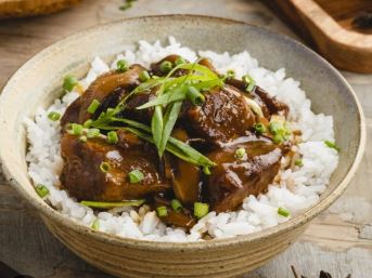 Beef Brisket Pot Rice